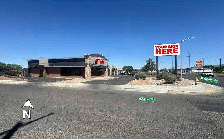 Pictures of Retail property located at 2203 Wyoming Blvd NE, Albuquerque, NM 87112 for lease - image #1