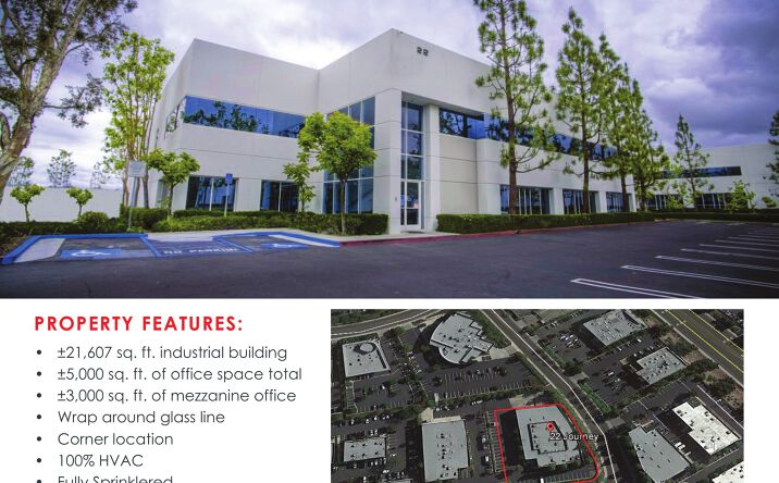 Pictures of Industrial property located at 22 Journey, Aliso Viejo, CA 92656 for lease - image #1