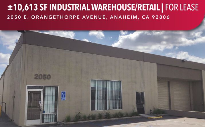 Pictures of Retail, Industrial property located at 2050 E. Orangethorpe Avenue, Anaheim, CA 92806 for lease - image #1