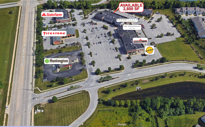 Pictures of Retail property located at 4450 Weston Pointe Drive, Zionsville, IN 46077 for lease - image #1
