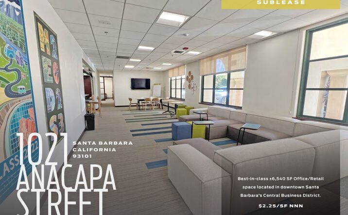 Pictures of Retail, Office property located at 1021 Anacapa Street, Santa Barbara, CA 93101 for lease - image #1