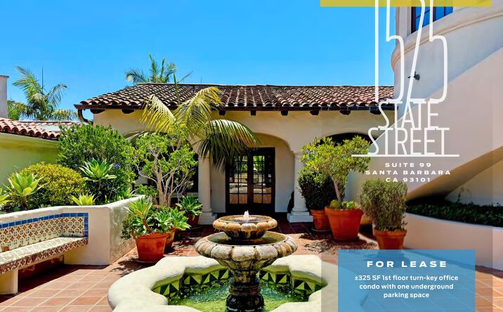 Pictures of Office property located at 1525 State Street, Suite 99, Santa Barbara, CA 93101 for lease - image #1