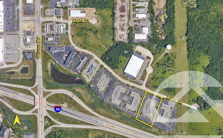 Pictures of Industrial property located at 48443 Alpha Dr, Wixom, MI 48393 for lease - image #1