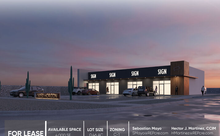 Pictures of Retail, Office, Restaurant property located at 14150 Horizon Boulevard, Horizon City, TX 79928 for lease - image #1