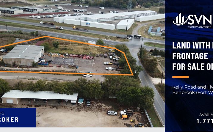 Pictures of Industrial, Land property located at Kelly Road and Hwy 377, Benbrook, TX 76126 for lease - image #1