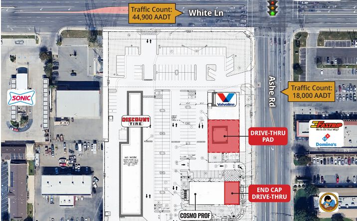 Pictures of Retail, Land, Restaurant property located at 6521 White Ln, Bakersfield, CA 93309 for lease - image #1
