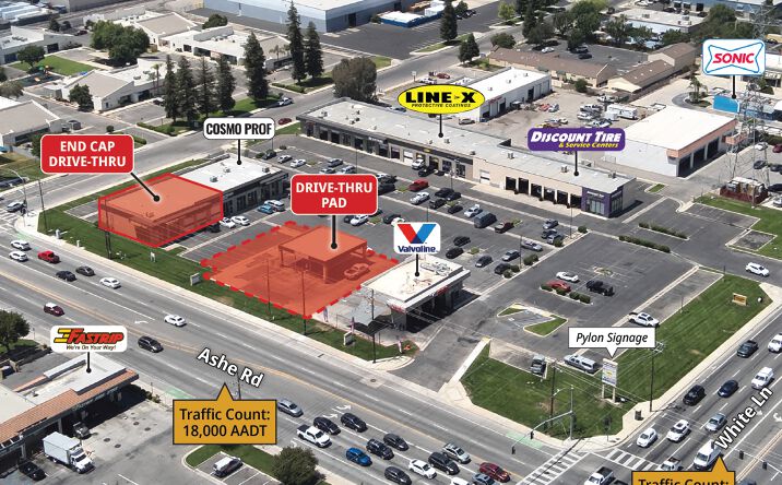 Pictures of Retail, Land, Restaurant property located at 6521 White Ln, Bakersfield, CA 93309 for lease - image #1
