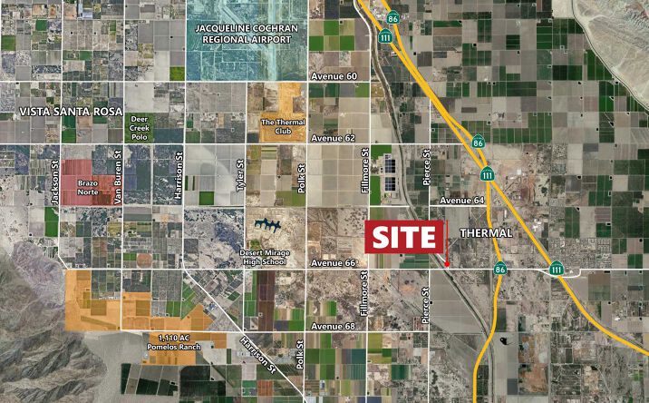 Pictures of Land, Special Purpose property located at 65984 Pierce Street, Thermal, CA 92274 for lease - image #1