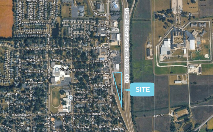 Pictures of Retail, Land property located at 800 Dexter Street, Milan, MI 48160 for lease - image #1