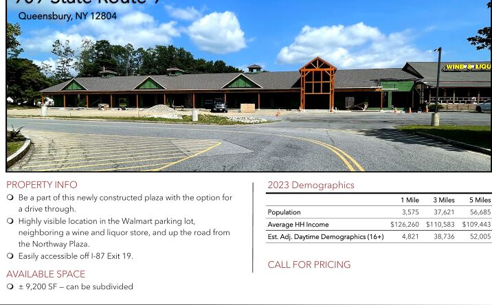 Pictures of Retail property located at 909 State Route 9, Queensbury, NY 12804 for lease - image #1