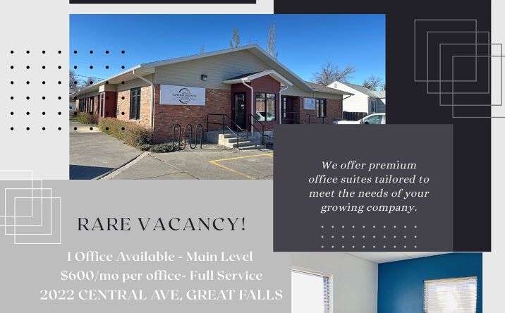 Pictures of Office property located at 2026 Central Avenue, GREAT FALLS, MT 59401 for lease - image #1