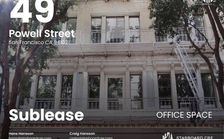Pictures of Office property located at 49 Powell Street, San Francisco, CA 94102 for lease - image #1