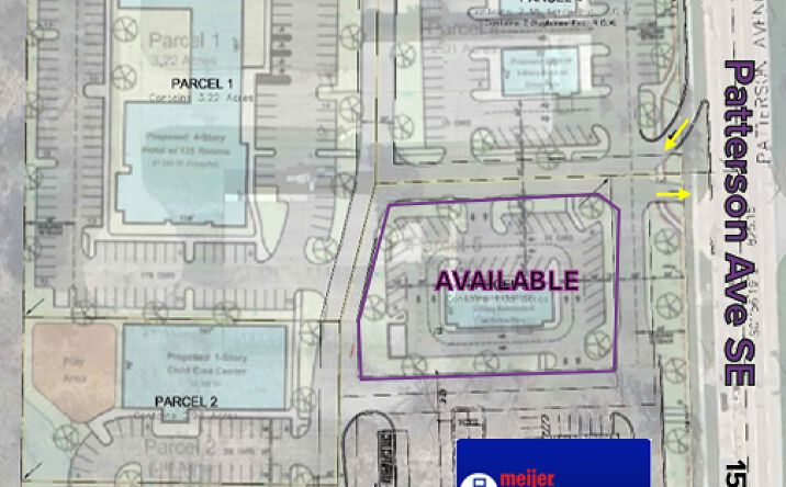 Pictures of Retail, Land, Special Purpose property located at 3557 Patterson Avenue Southeast, Kentwood, MI 49512 for lease - image #1