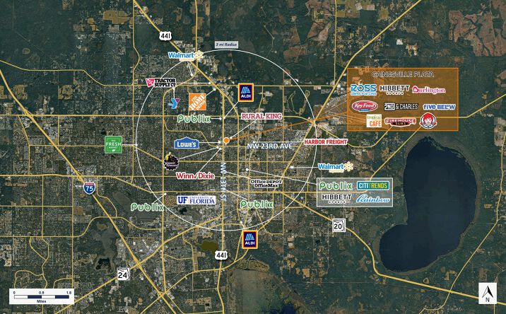 Pictures of Retail property located at 2649 NW 13th Street, Gainesville, FL 32609 for lease - image #1