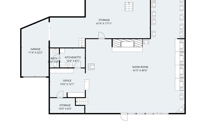 Pictures of Retail, Office property located at 214 E EIGHTH AVE, HOMESTEAD, PA 15120-1516 for lease - image #1