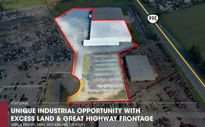 Pictures of Industrial property located at 3099 N Pacific Hwy, Woodburn, OR 97071 for lease - image #1