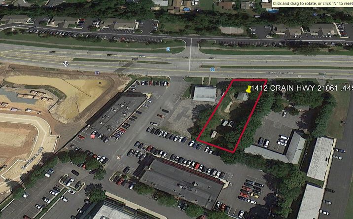 Pictures of Land property located at 1412 S Crain Hwy, Glen Burnie, MD 21061 for lease - image #1
