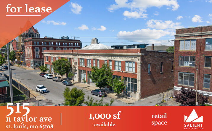 Pictures of Office, Retail property located at 515 N Taylor Ave, St. Louis, MO 63108 for lease - image #1