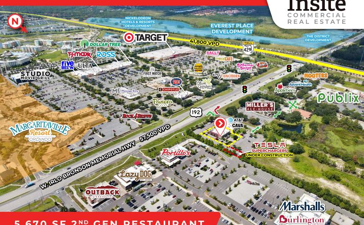 Pictures of Retail, Restaurant property located at 8057 W Irlo Bronson Memorial Hwy, Kissimmee, FL 34747 for lease - image #1