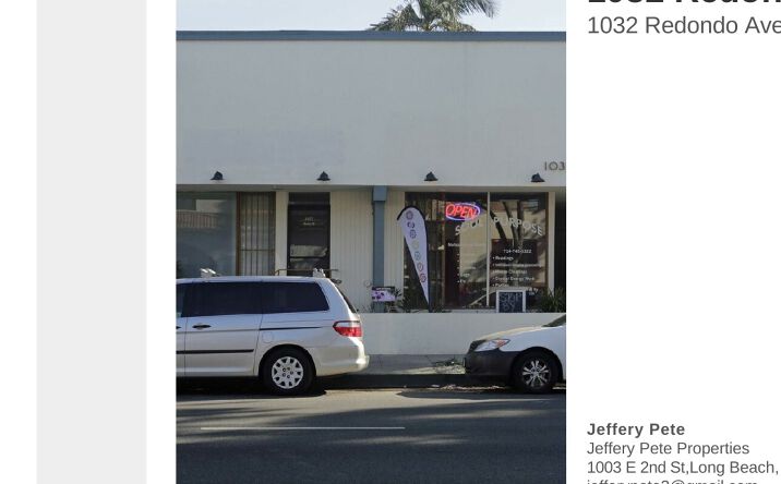 Pictures of Office property located at 1032 Redondo Ave, Long Beach, CA 90804 for lease - image #1