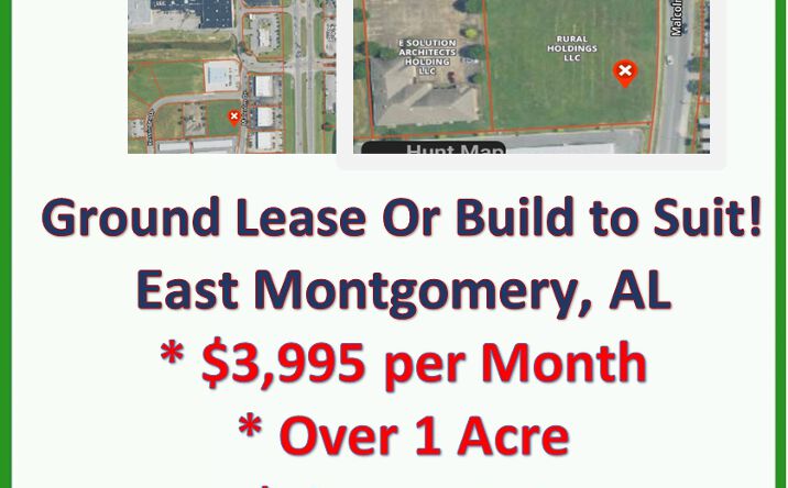 Pictures of Land, Special Purpose property located at Kessinger Drive, Montgomery, AL 36116 for lease - image #1
