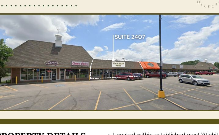 Pictures of Retail, Office, Special Purpose property located at 2407 W 13th St N, Wichita, KS 67203 for lease - image #1