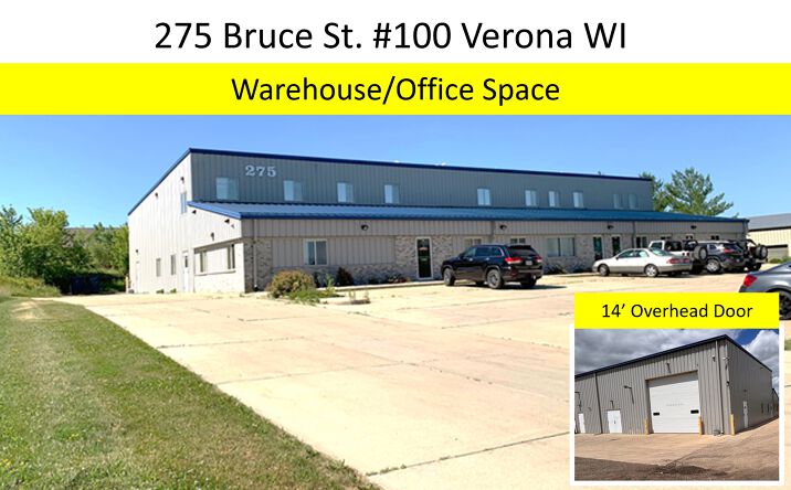 Pictures of Industrial property located at 275 BRUCE ST, VERONA, WI 53593-8747 for lease - image #1