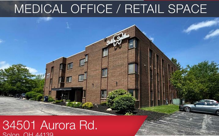 Pictures of Retail, Office property located at 34501 Aurora Rd., Solon, OH 44139 for lease - image #1