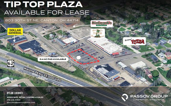 Pictures of Retail, Land property located at 803 30th Street Northeast, Canton, OH 44714 for lease - image #1
