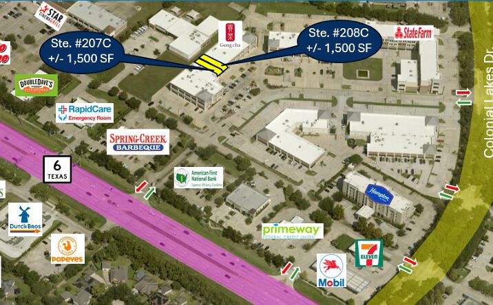 Pictures of Retail property located at 4899 HWY 6, MISSOURI CITY, TX 77459 for lease - image #1