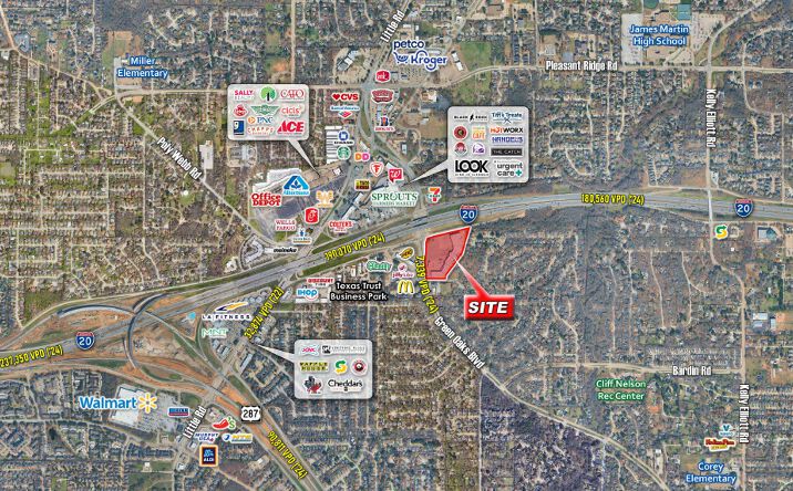 Pictures of Retail property located at 5701 SW Green Oaks Blvd, Arlington, TX 76017 for lease - image #1