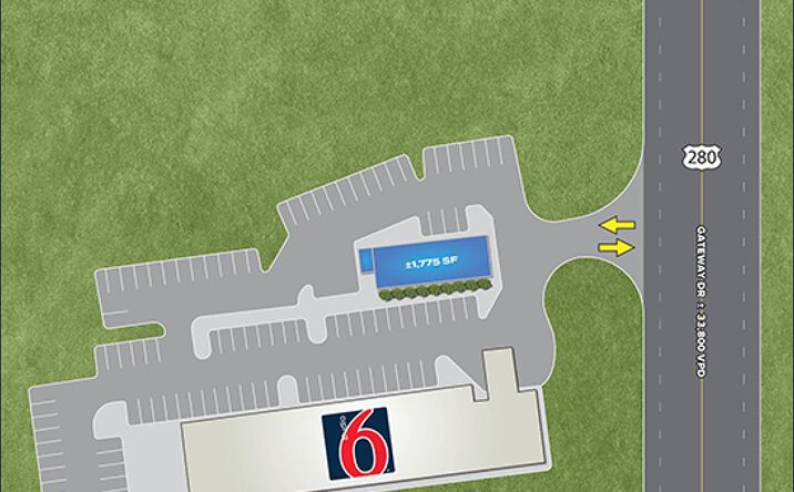 Pictures of Retail property located at 2020 Gateway Dr, Opelika, AL 36801 for lease - image #1