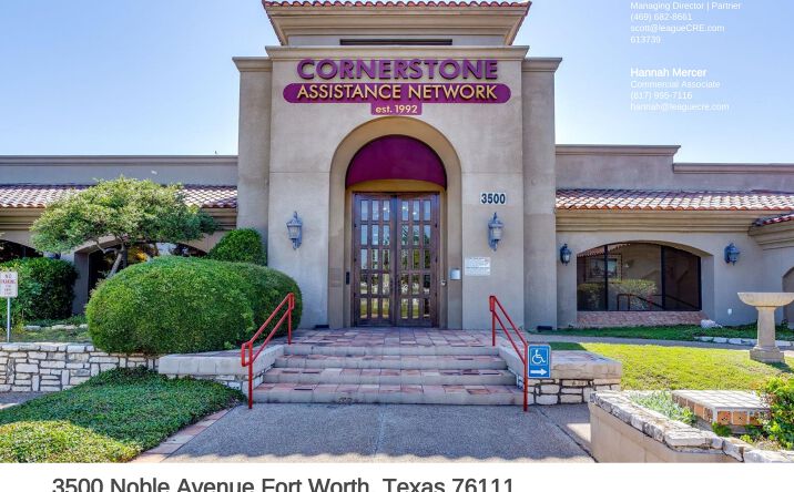 Pictures of Office property located at 3500 Noble Avenue, Fort Worth, TX 76111 for lease - image #1