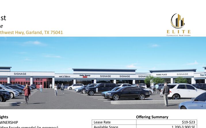 Pictures of Retail, Restaurant property located at 2121 Northwest Hwy, Garland, TX 75041 for lease - image #1