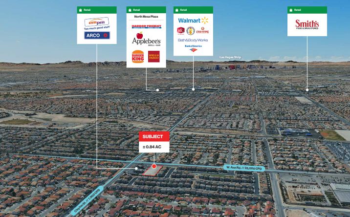 Pictures of Retail, Restaurant property located at 2024 W ANN RD, NORTH LAS VEGAS, NV 89031 for lease - image #1