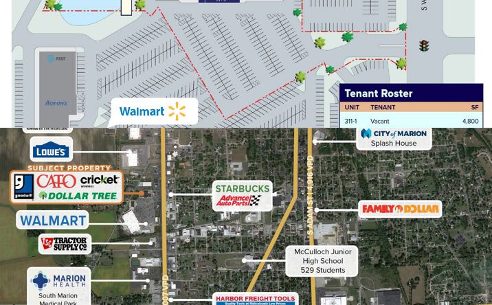 Pictures of Retail property located at 3156 South Western Ave, Marion, IN 46953 for lease - image #1