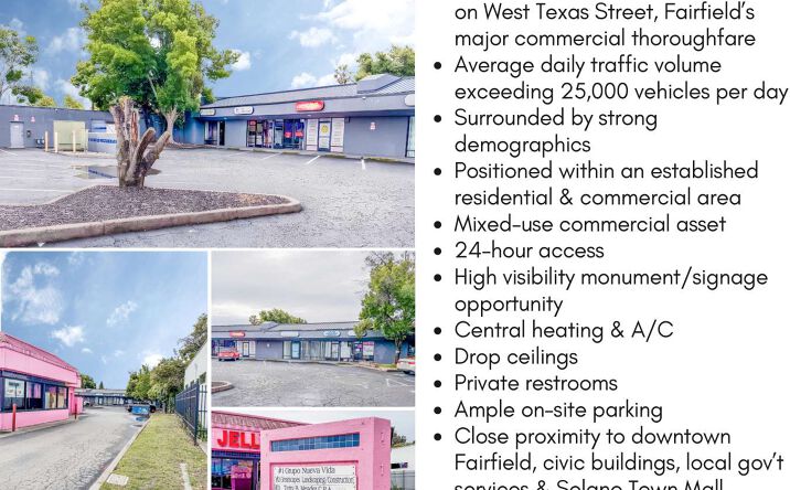 Pictures of Retail, Office property located at 1615 W Texas St, Fairfield, CA 94533 for lease - image #1