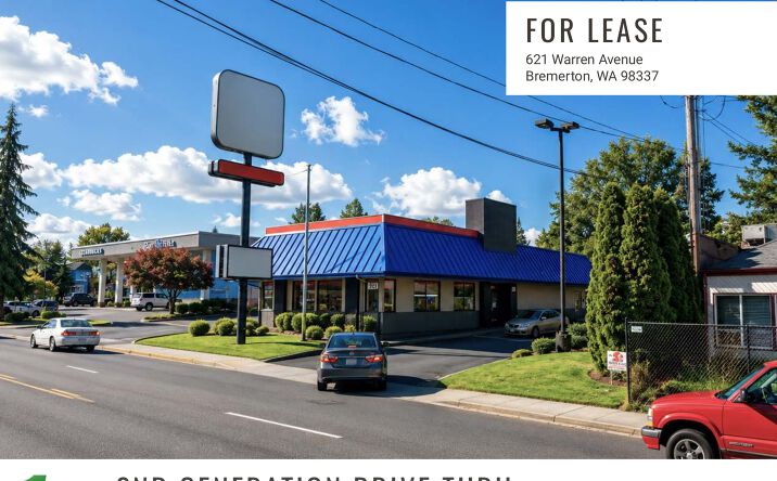 Pictures of Retail property located at 621 Warren Avenue, Bremerton, WA 98337 for lease - image #1