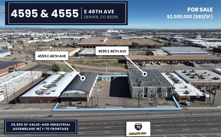Pictures of Industrial property located at 4250 Oneida Street,, Denver, CO 80216 for lease - image #1