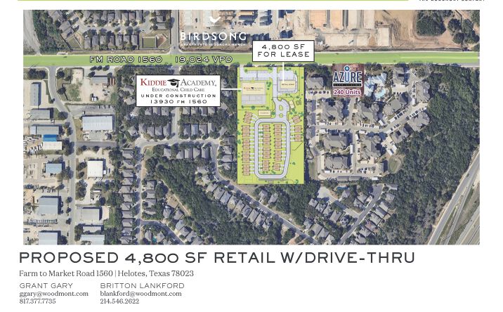 Pictures of Retail, Restaurant property located at Farm to Market Road 1560, Helotes, TX 78023 for lease - image #1