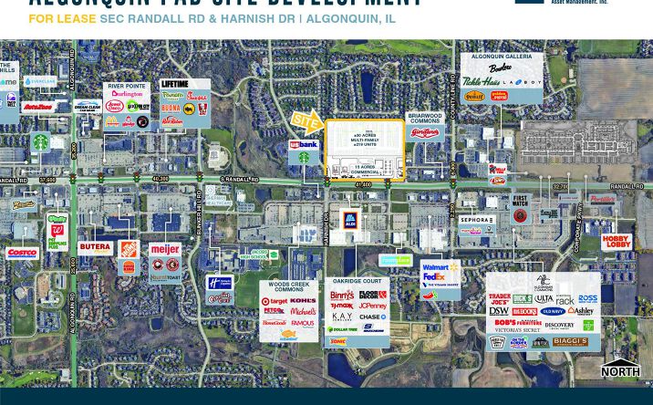 Pictures of Retail, Land property located at Sec Randall Rd & Harnish Dr, Algonquin, IL 60102 for lease - image #1