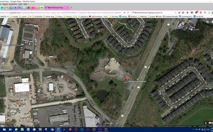 Pictures of Land property located at 9816 - 9824 Richmond Highway, Lorton, VA 22079 for lease - image #1