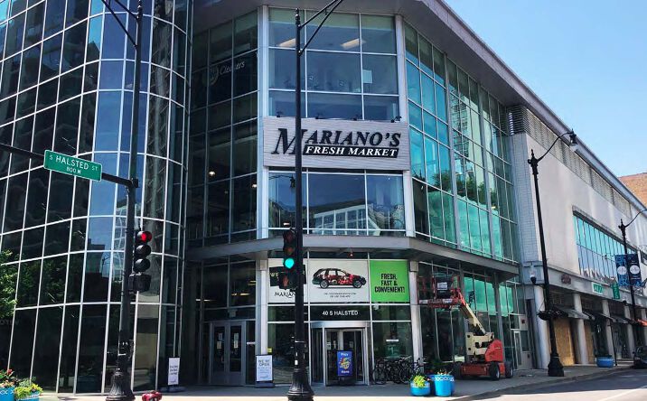 Pictures of Retail property located at NWC Halsted St & Monroe St Chicago,, Chicago, IL 60607 for lease - image #1