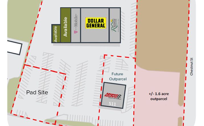 Pictures of Retail, Land property located at 513 Kanawha Avenue, Rainelle, WV 25962 for lease - image #1