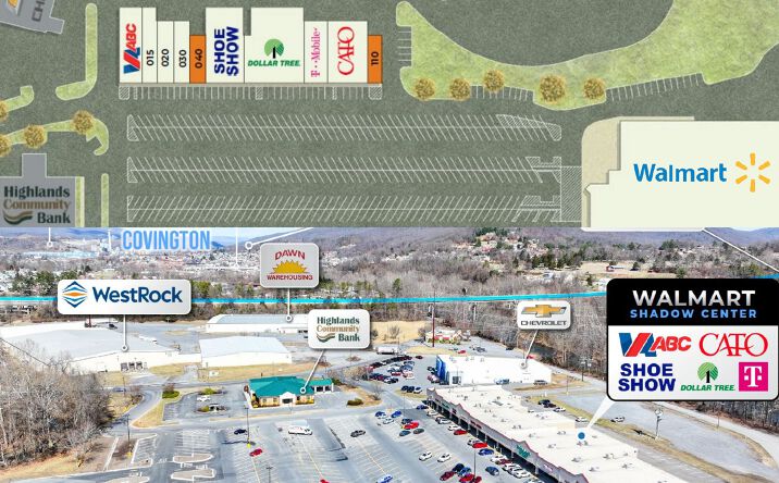 Pictures of Retail property located at 317-339 Thacker Ave., Covington, VA 24426 for lease - image #1