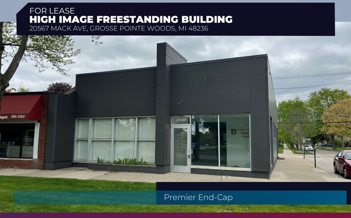 Pictures of Retail property located at 20567 Mack Ave, Grosse Pointe Woods, MI 48236 for lease - image #1