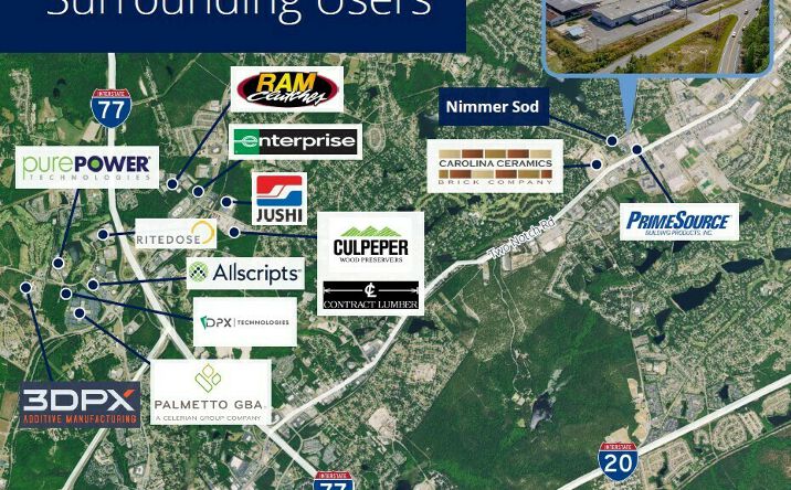 Pictures of Industrial property located at 408 N Springs Rd, Columbia, SC 29223 for lease - image #1