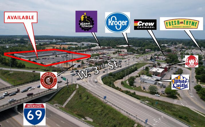 Pictures of Retail property located at 3175 West 3rd Street, Bloomington, IN 47404 for lease - image #1