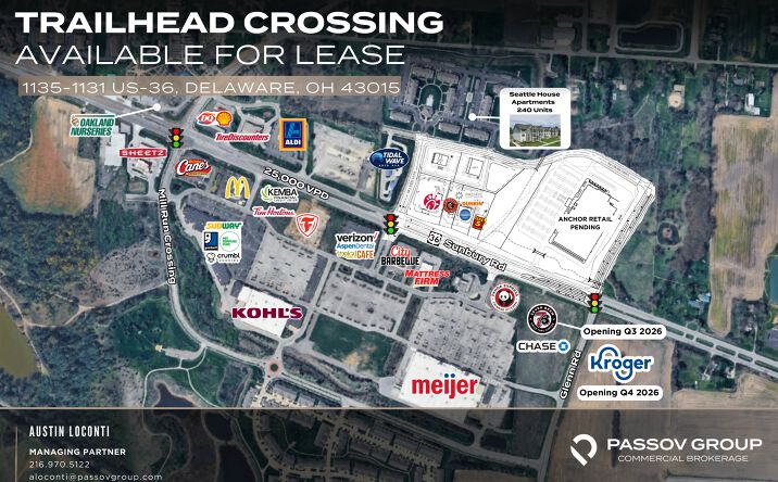 Pictures of Retail property located at 1135-1131 US-36, Delaware, OH 43015 for lease - image #1