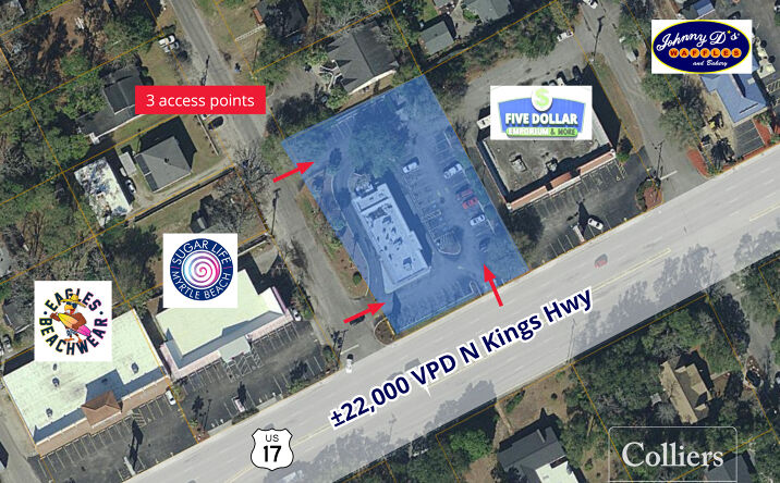 Pictures of Restaurant property located at 3201 N Kings Highway, Myrtle Beach, SC 29577 for lease - image #1